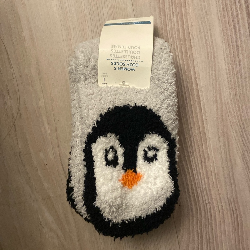 Penguin Cozy Socks